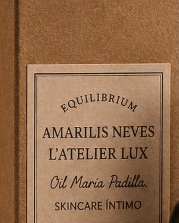 Amarilis Neves L'Atelier Lux - detalle de etiqueta